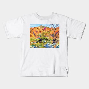 Tujunga Canyon, Los Angeles, California, Walter Elmer Schofield 1934 Kids T-Shirt